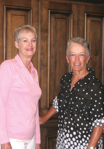 Bonny Wilcox and Sherry Morris will represent Quail Creek in the State Medallion Tournament in January 2014.