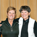 Overall Low Gross winners of the Southwest Spectacular: Mary Campbell-Jones and Nancy Quesenberry; Photo by Ken Haley