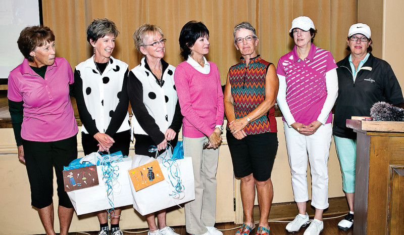 Southwest Spectacular Committee, left to right: Lynn Thomas, Beth Davis, Mary Lou Johnson, Dreama Fumia and Sherry Morris (co-chairs), Paula Scafuri and Cheryl Opsel; not pictured Susan Moberg