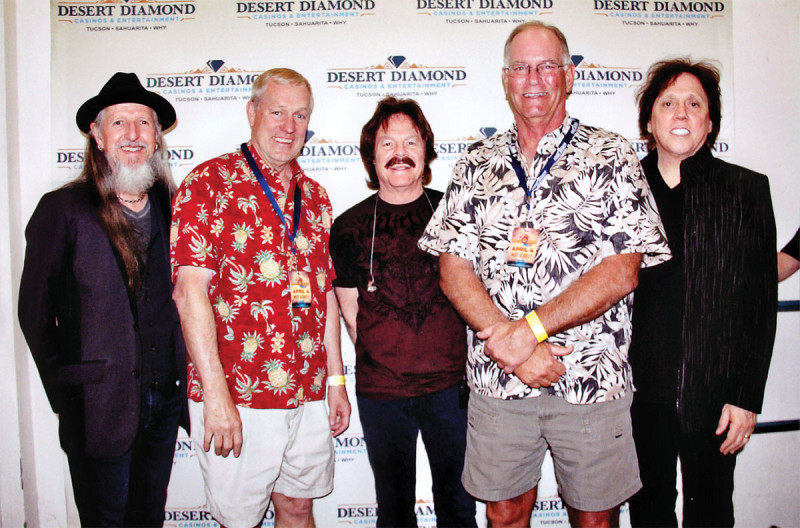 Paul Culver and Russ Daum with the Doobie Brothers