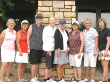 Left to right: Joann Salazar, Kathy Stotz, Nancy Hoppe, Bonny Wilcox, Cheryl Colliyer, Cheryl Opsal, Nancy Diefenthaler and Karen Nasman