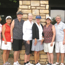 Left to right: Joann Salazar, Kathy Stotz, Nancy Hoppe, Bonny Wilcox, Cheryl Colliyer, Cheryl Opsal, Nancy Diefenthaler and Karen Nasman