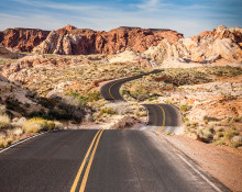 First Place Jeff Krueger: Road to Valley of Fire