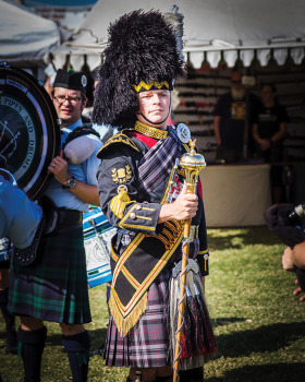 This striking man was spotted at the Tucson Celtic Festival (photo taken by Jim Burkstrand).