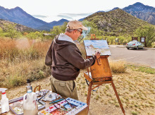 Madera Canyon, a painter’s delight for Don.