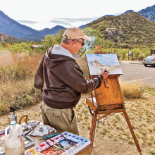 Madera Canyon, a painter’s delight for Don.