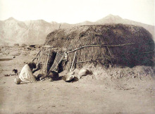Pima Ki (House) 1907. Photo by Edward S. Curtis courtesy of the US Library of Congress archives.