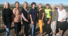 Committee, left to right: Kandi Roy, Lynn Thomas, Dianne Turner, Paula Scafuri, Pam Campbell, Mary Campbell-Jones, Kathy Stotz and Carolyn McBride