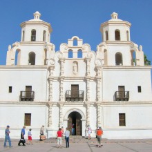 La Purisima Concepcion de Nuestra Senora de Caborca Mission Church at Pueblo Viejo in Caborca