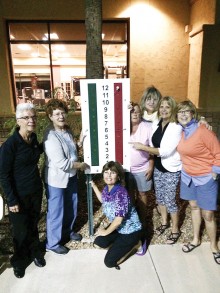 Left to right: Deb Dunipace, Yvonne Labrec, Pam Daum, Nancy Sage, Sheila Sipple, Karen West and Nancy Wayne