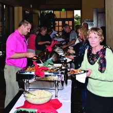 Quail Creek employees enjoy dinner at the 2014 Employee Appreciation Event. Make your contribution so that this year’s event will be even better!