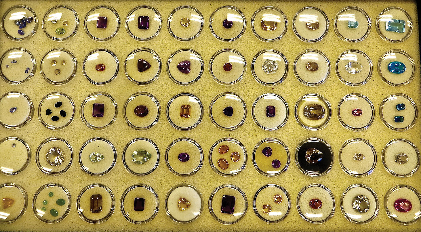 Mike DeMeritt’s polished Cabochons
