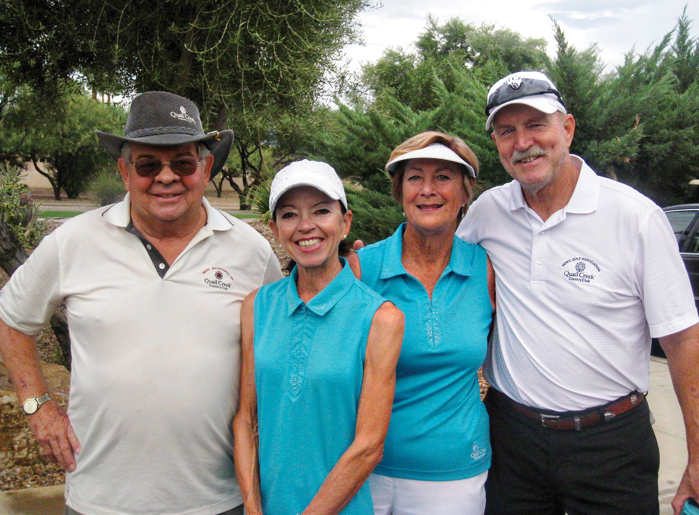 The committee: Roy Barnes, Dreama Fumia, Carol Clifford and Dave Schutt