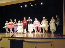 Members of Ballet Continental perform for The Women of Quail Creek during their November program; photo by Julie Ratley