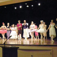 Members of Ballet Continental perform for The Women of Quail Creek during their November program; photo by Julie Ratley