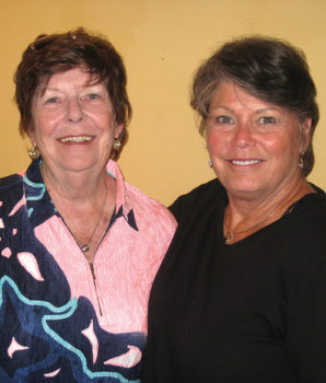 Gail Phillips and Sharon Hayes