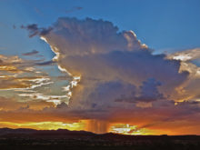 Steve Piepmeier won first place with his photo Passing Us By.