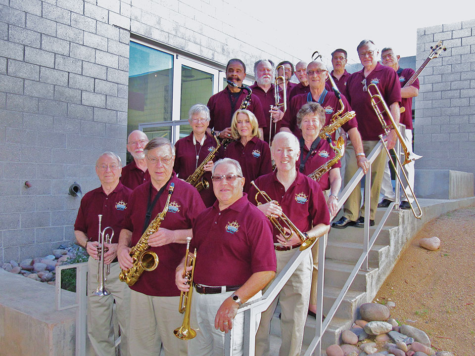 The Big Band sounds of Green Valley; photo by Lance Hoopes