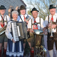 The Bouncing Czechs will provide lively entertainment during Oktoberfest.