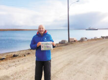 August excursions found Rick Thorpe in Cambridge Bay, Nunavut, Canada.