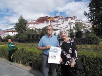 The Far East found Julie and Scott McLain and the Crossing in Tibet and China.