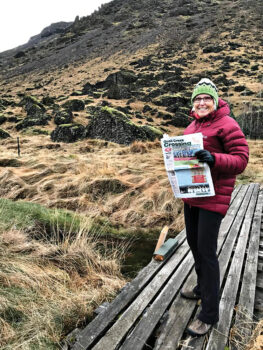 Joy Richardson trips to chilly Iceland with the Crossing.