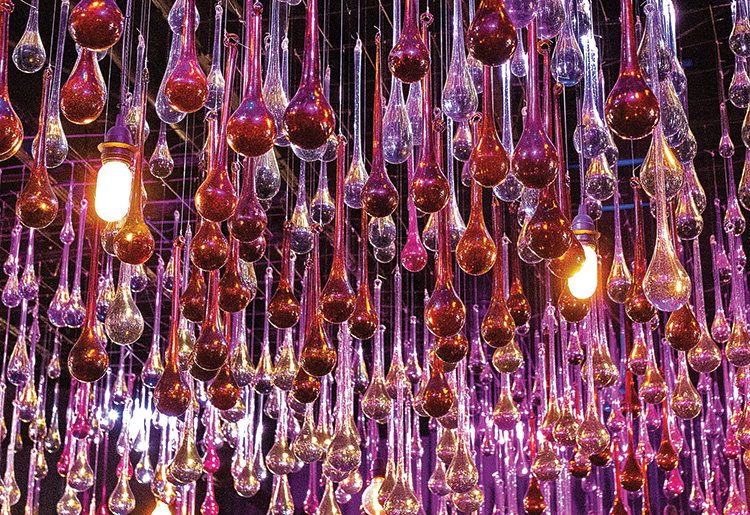 First place: Purple Ceiling Glass (Photo by John Tubbs)