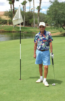 Jim Hart notched his 1,401st round on July 24 on the coyote course of shooting or beat his age of 89.
