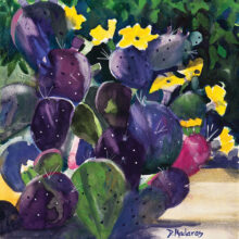 “Purple Morning” by Diana Madaras, will be featured at this event.