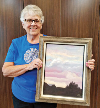 Judy McCormick, the current president of the Quail Creek Fine Arts Painting Club