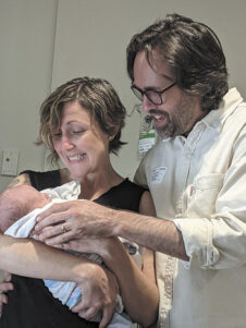 2nd place Jan Hartsell, Celebrating NewGrandson