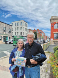Perri and Skip Jones in Newfoundland.